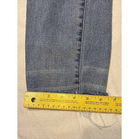 Kut From the Kloth Jeans Women's Size 4 Blue Reese Ankle Straight Leg Grunge - Picture 5 of 13